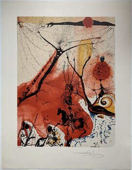SALVADOR DALI、VIERGE EN GLOIRE、海外版超希少レゾネ SALVADOR DALI、VIERGE EN GLOIRE、海外版超希少レゾネ、新品