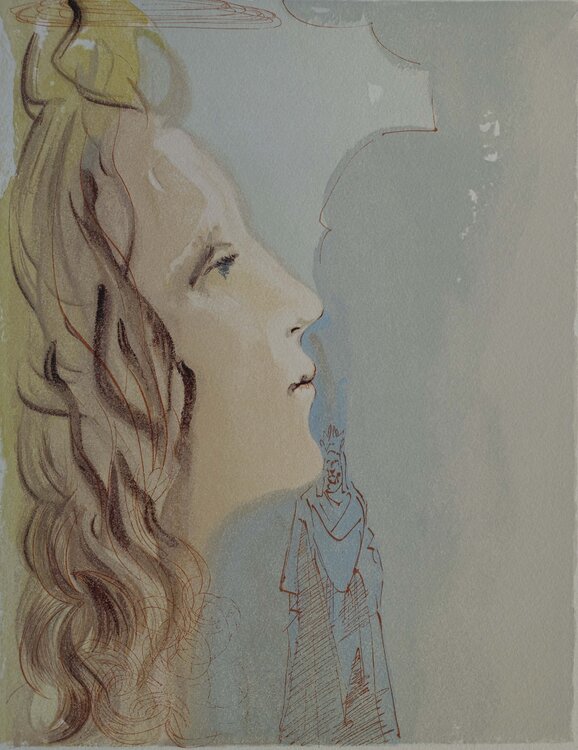Divine Comédie, Paradis 8, La plus grande beauté de Béatrice Salvador Dalí