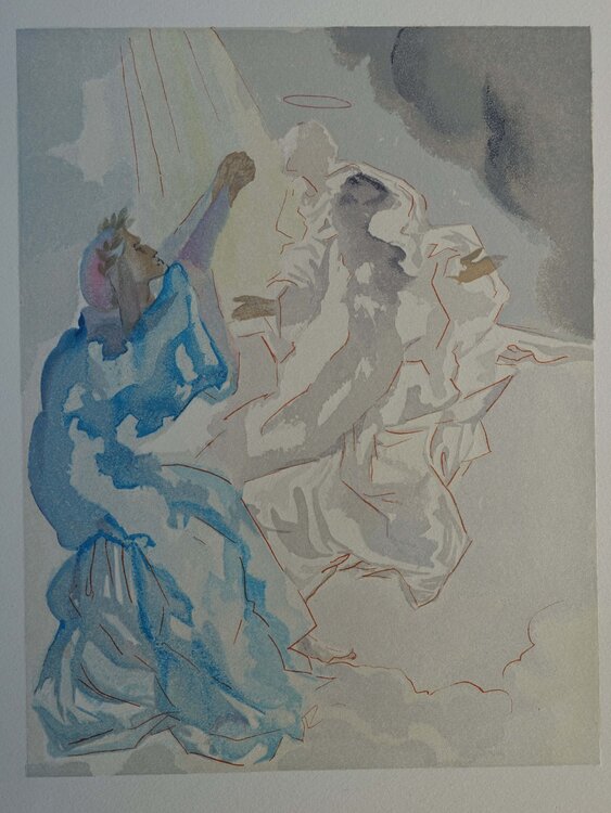 Divine Comédie, Paradis 5, Nouvel aspect de Béatrice Salvador Dalí