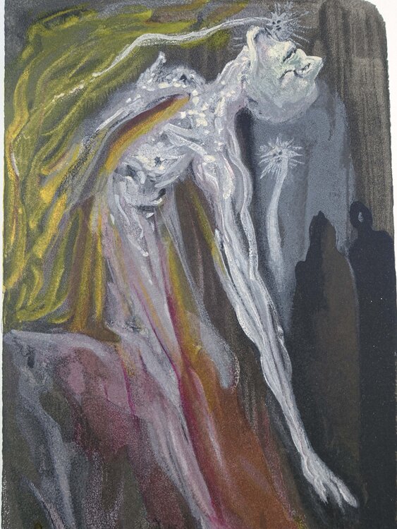 Divine Comédie, Enfer 9, Les furies Salvador Dalí