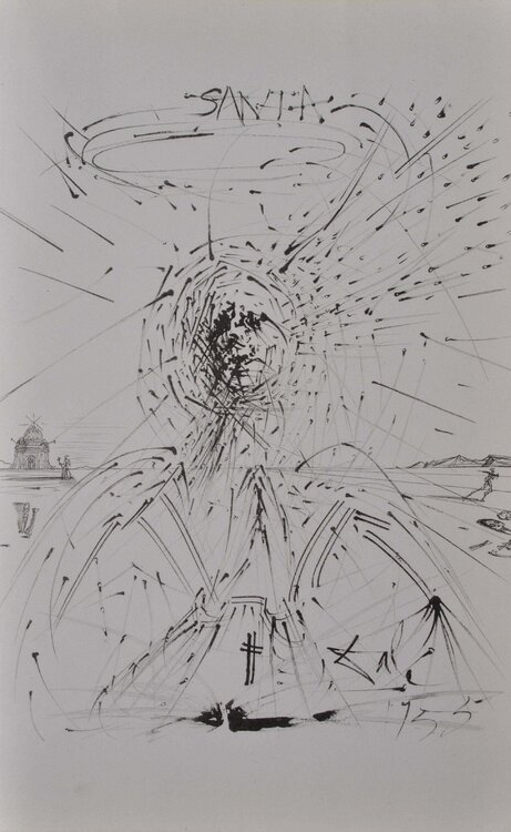 Santa Salvador Dalí