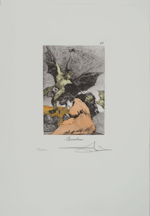 Allégorie du ven Salvador Dalí