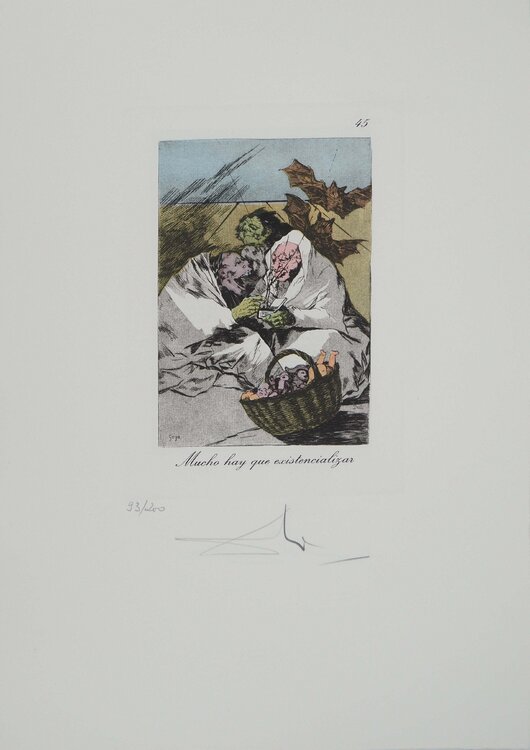 Les sorcière Salvador Dalí