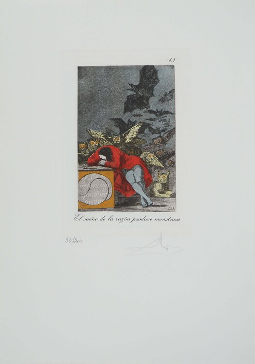 La raison endormi Salvador Dalí