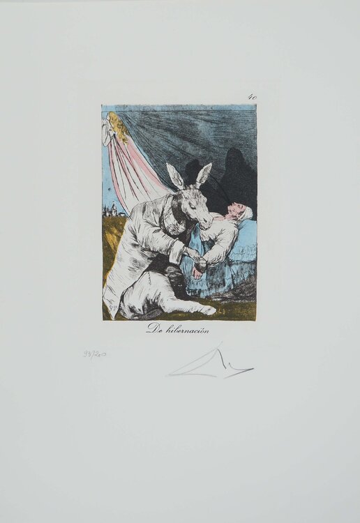 Le malad Salvador Dalí