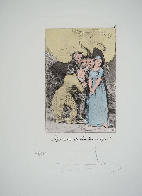 La nouvelle fiancée Salvador Dalí