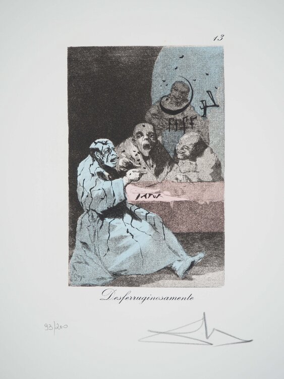L'échauffement Salvador Dalí