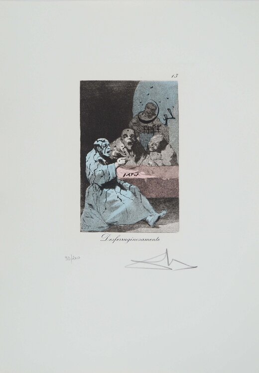 L'échauffement Salvador Dalí