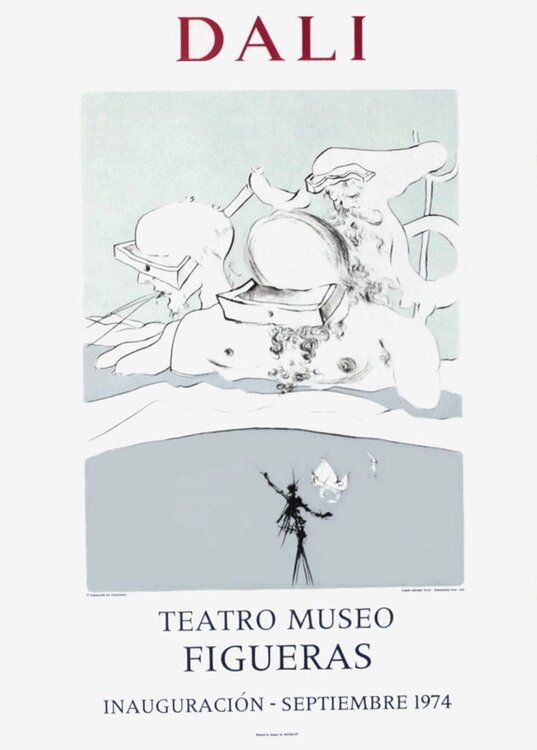 Expo 74 - Teatro Museo Figueras Inauguracion 10 Salvador Dalí