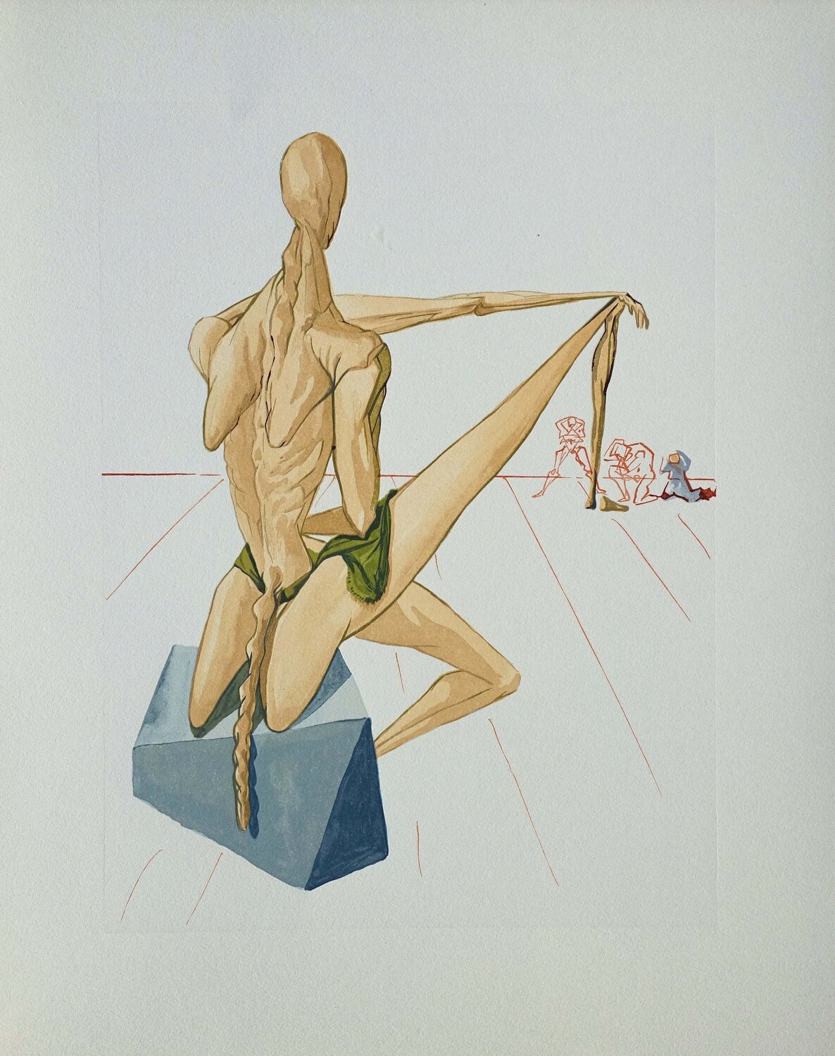 Minos, Bois gravé original Salvador Dalí Print for sale