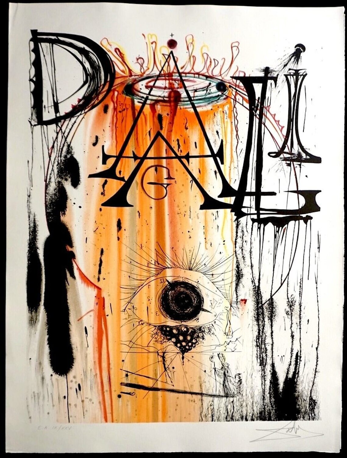 Hommage aux Petits Lits Blancs Salvador Dalí Druck zu verkaufen