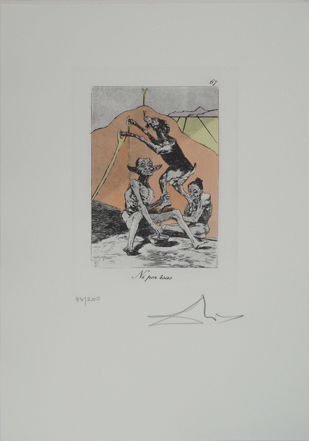 L'onctio Salvador Dalí Stampa in vendita