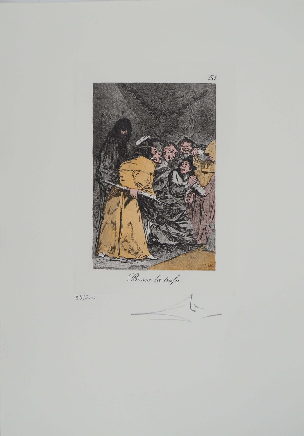 La purificatio Salvador Dalí Stampa in vendita