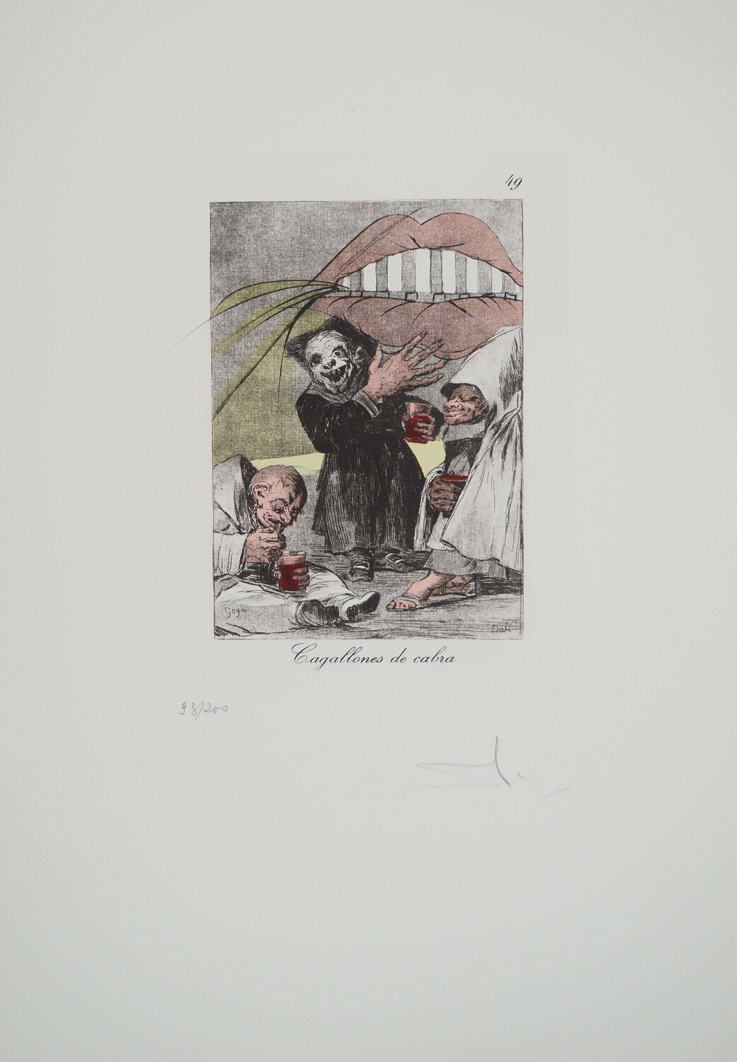 Petits Lutins1977 Salvador Dalí Stampa in vendita