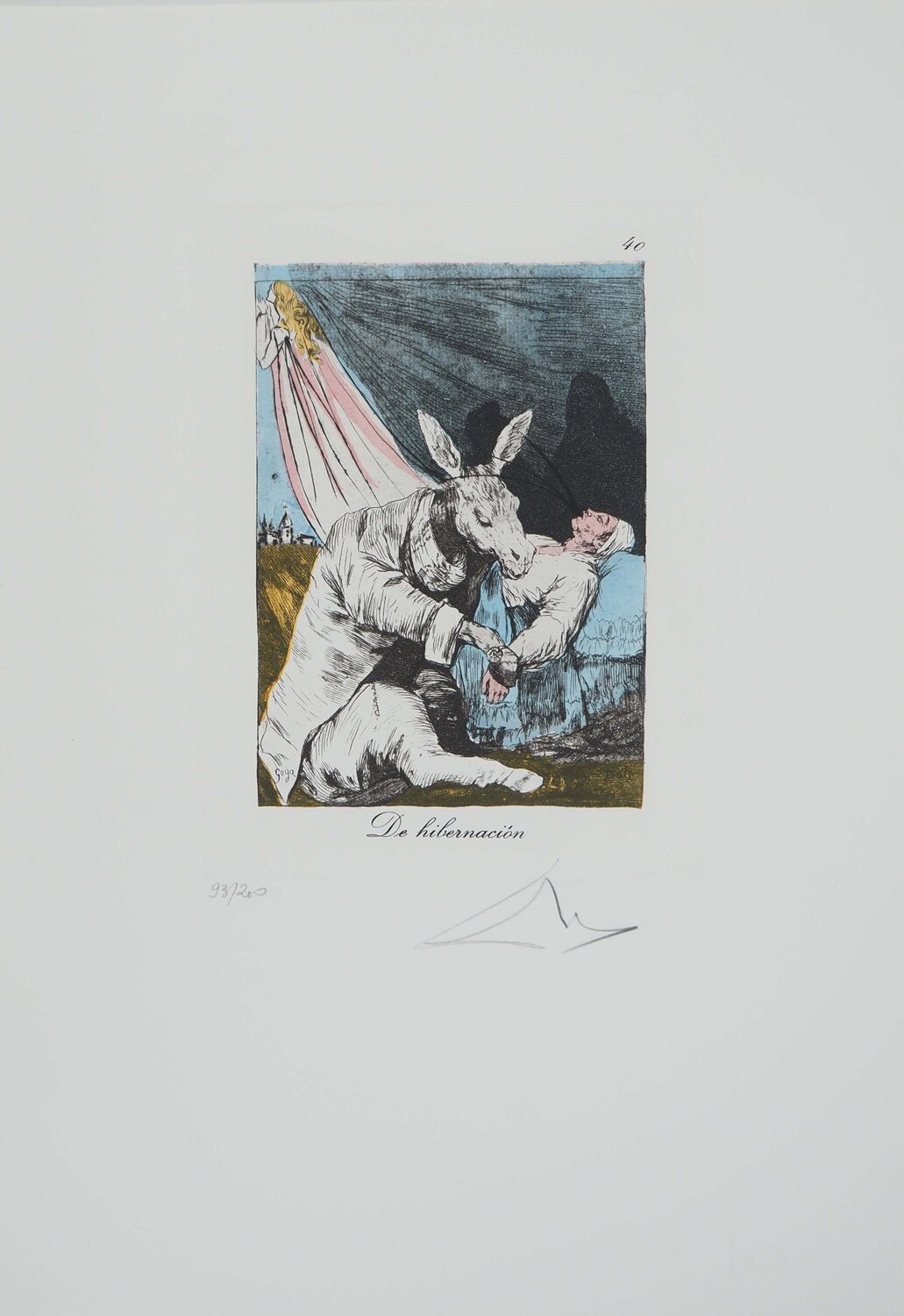 Le malad Salvador Dalí Stampa in vendita