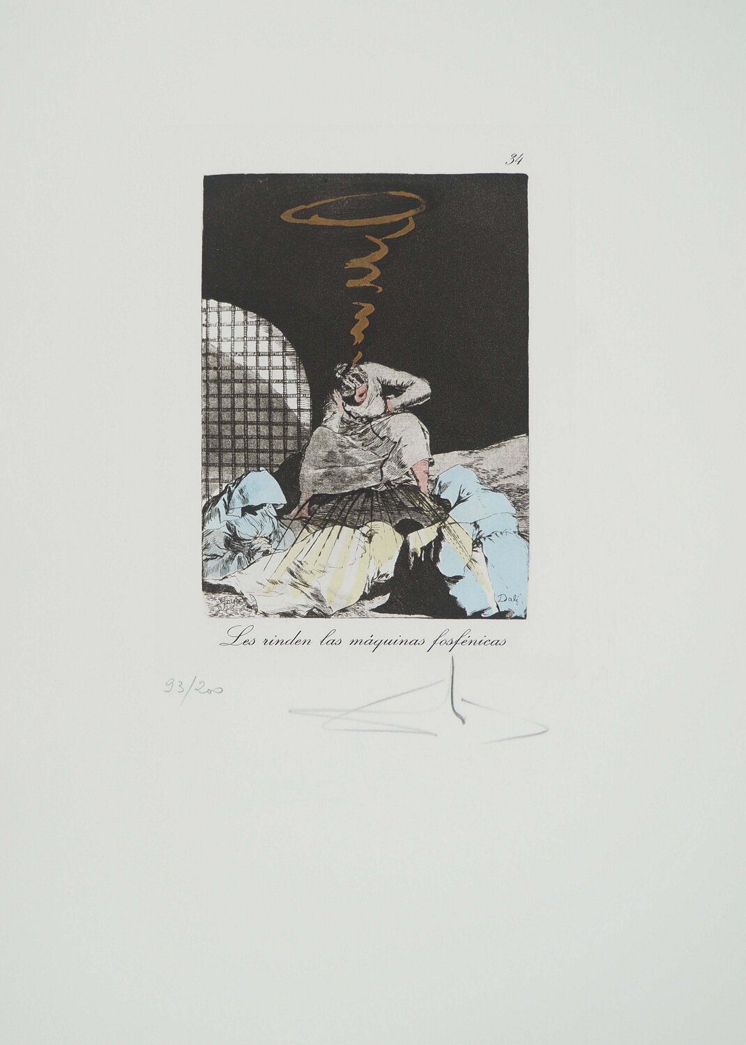 Le sommei Salvador Dalí Stampa in vendita