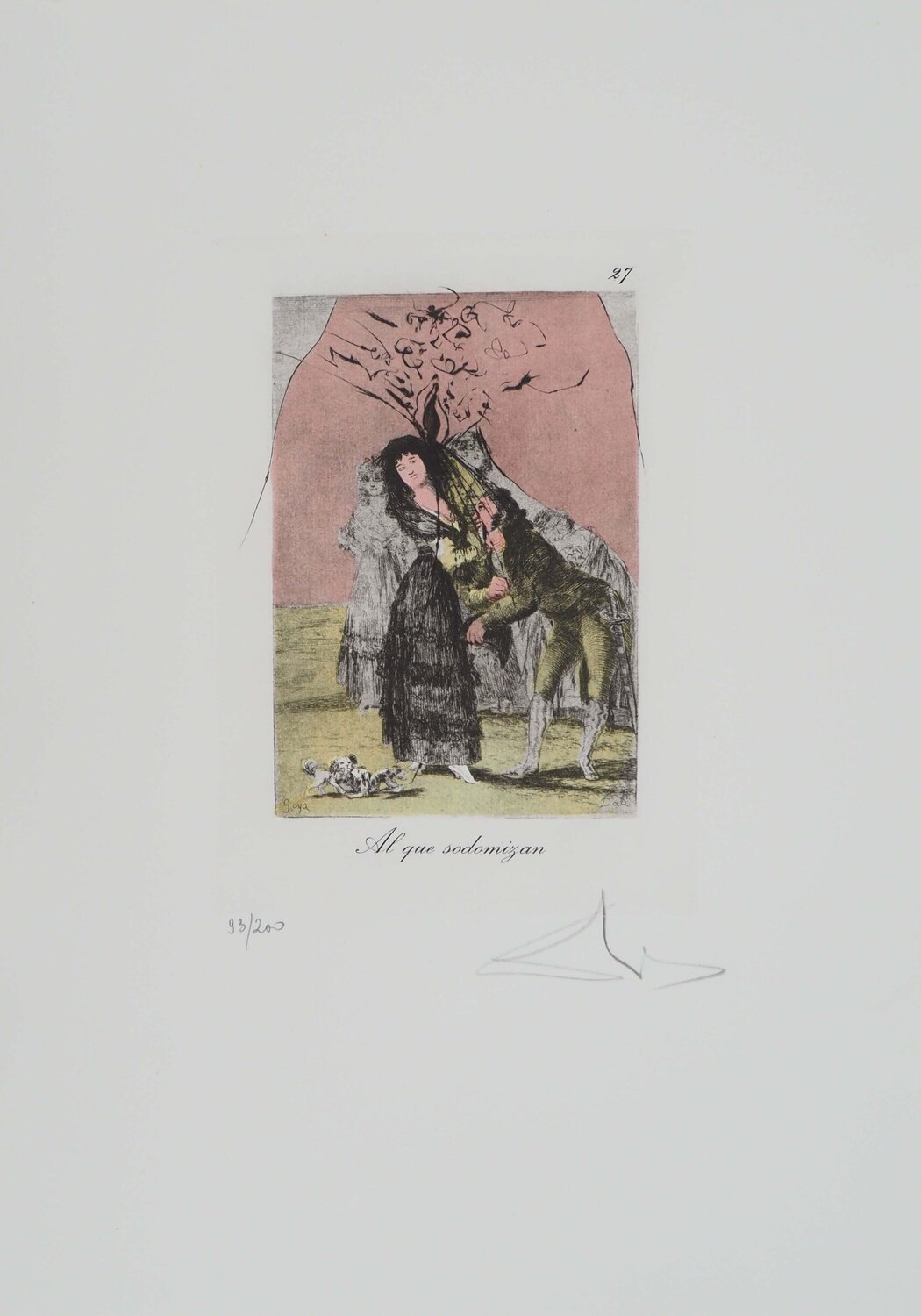 Le reje Salvador Dalí Stampa in vendita