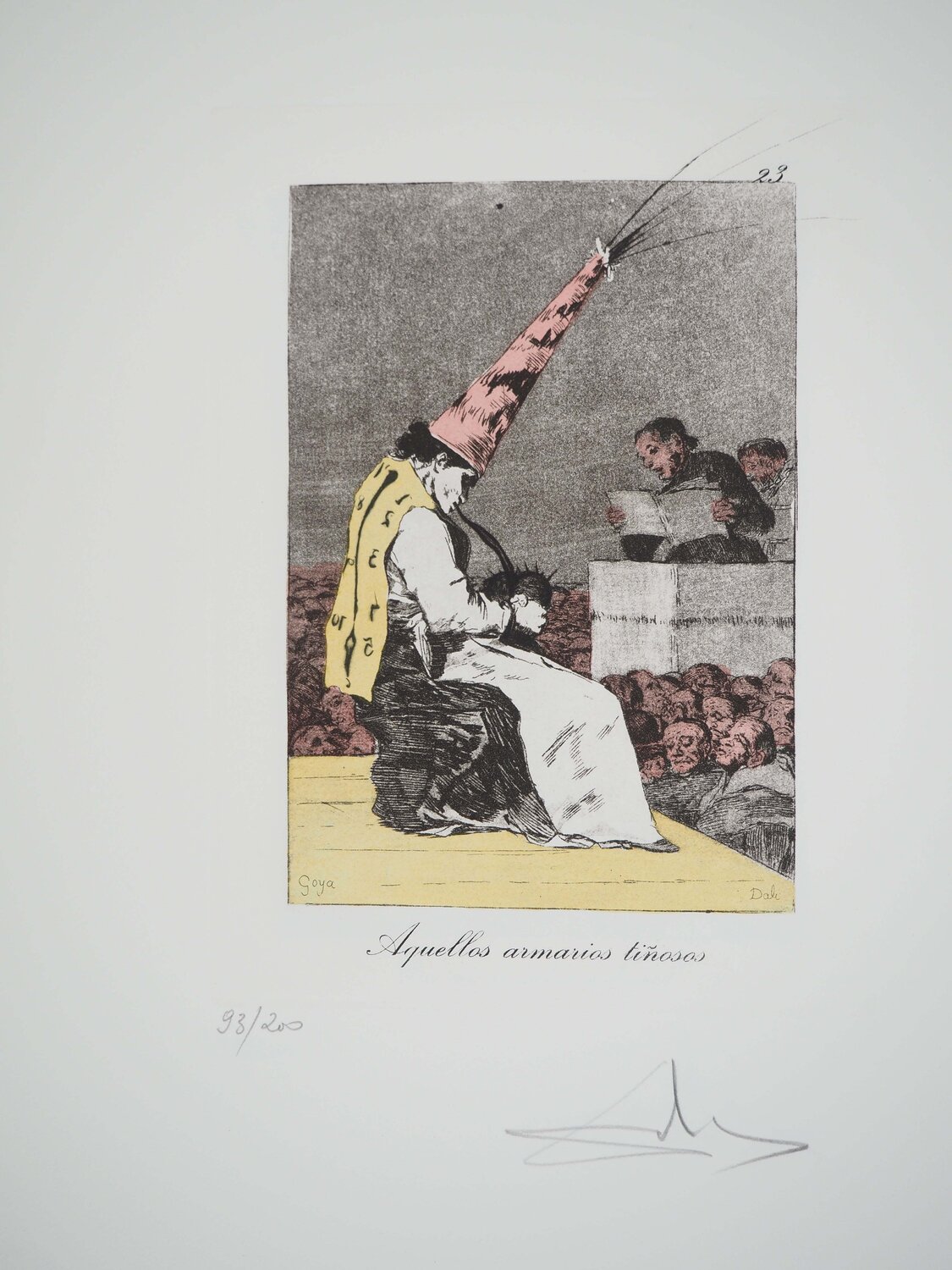 L'attraction publique Salvador Dalí Afdruk te koop