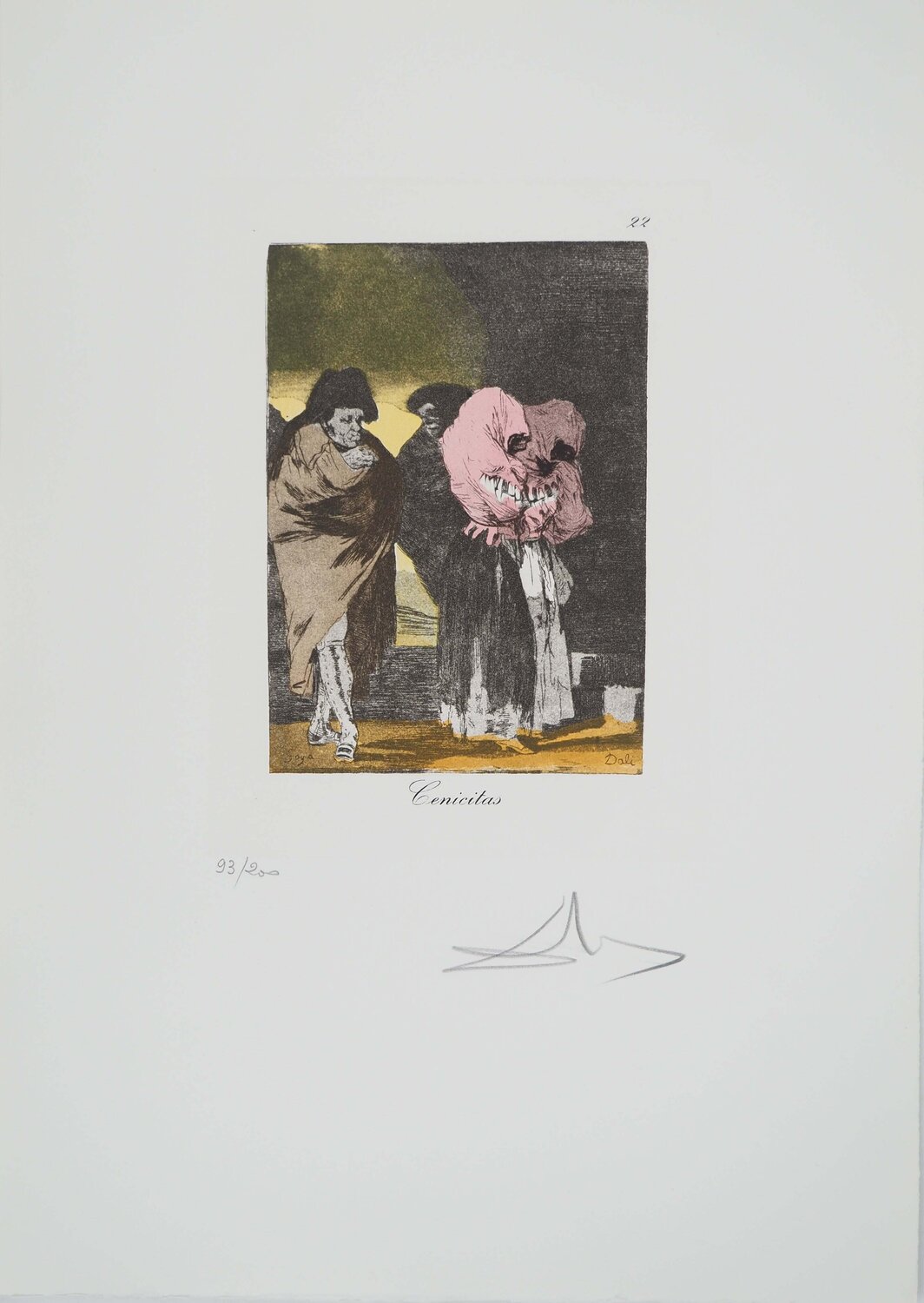 La sentence Salvador Dalí Impresión en venta