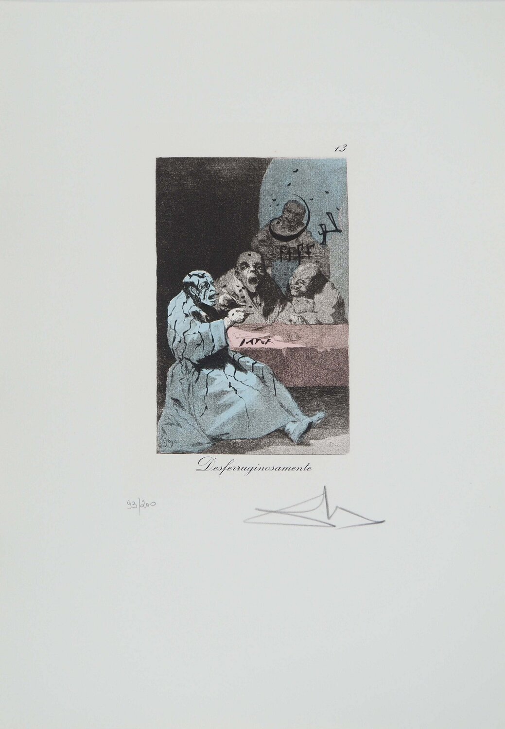L'échauffement Salvador Dalí Druck zu verkaufen