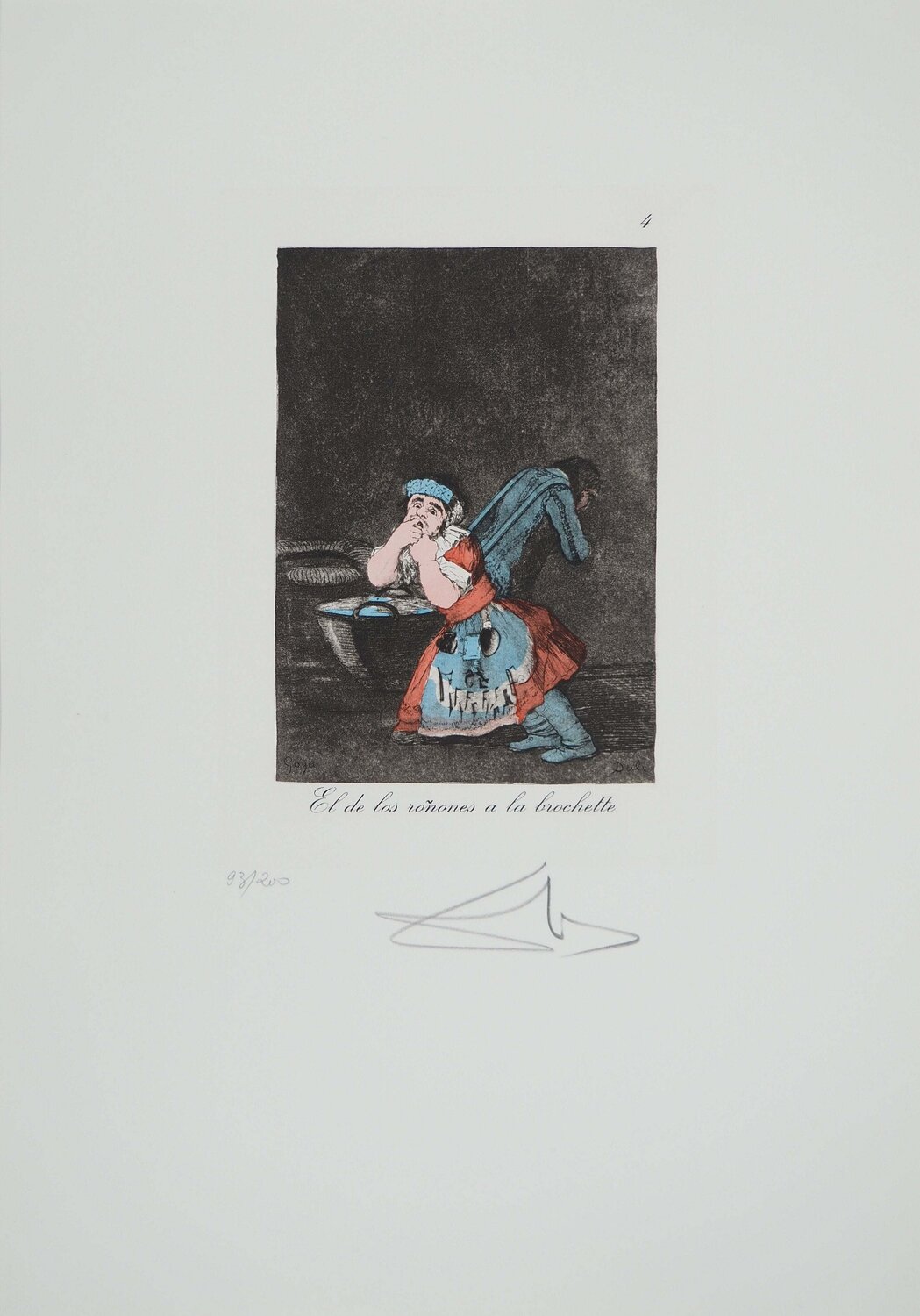 L'enfant gaté Salvador Dalí Édition à vendre