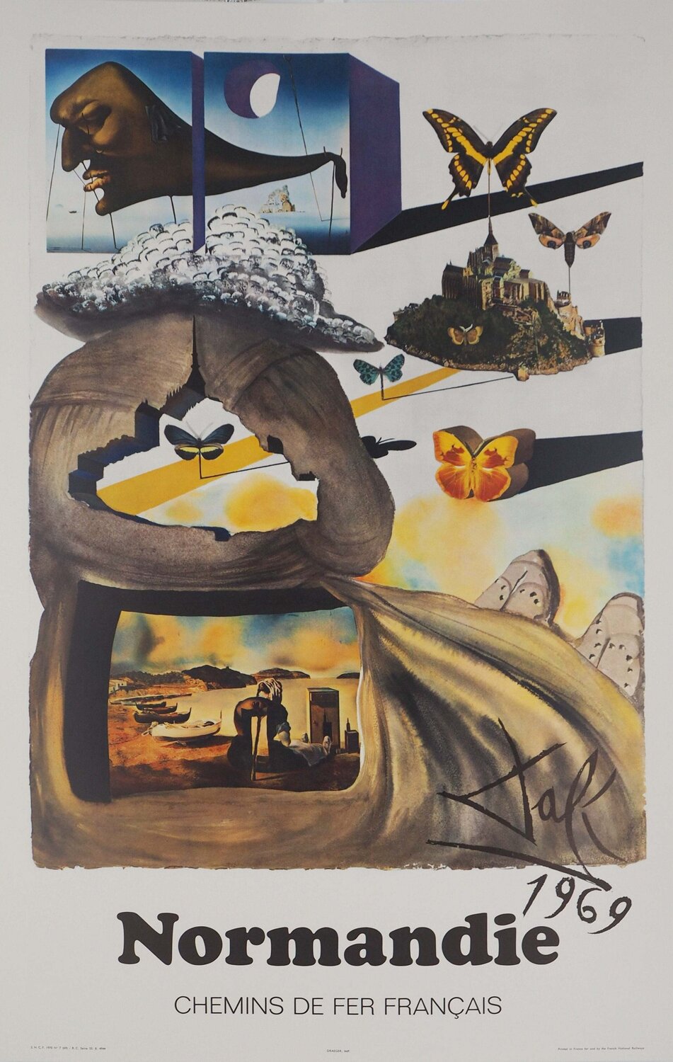 Normandie Salvador Dalí Impresión en venta