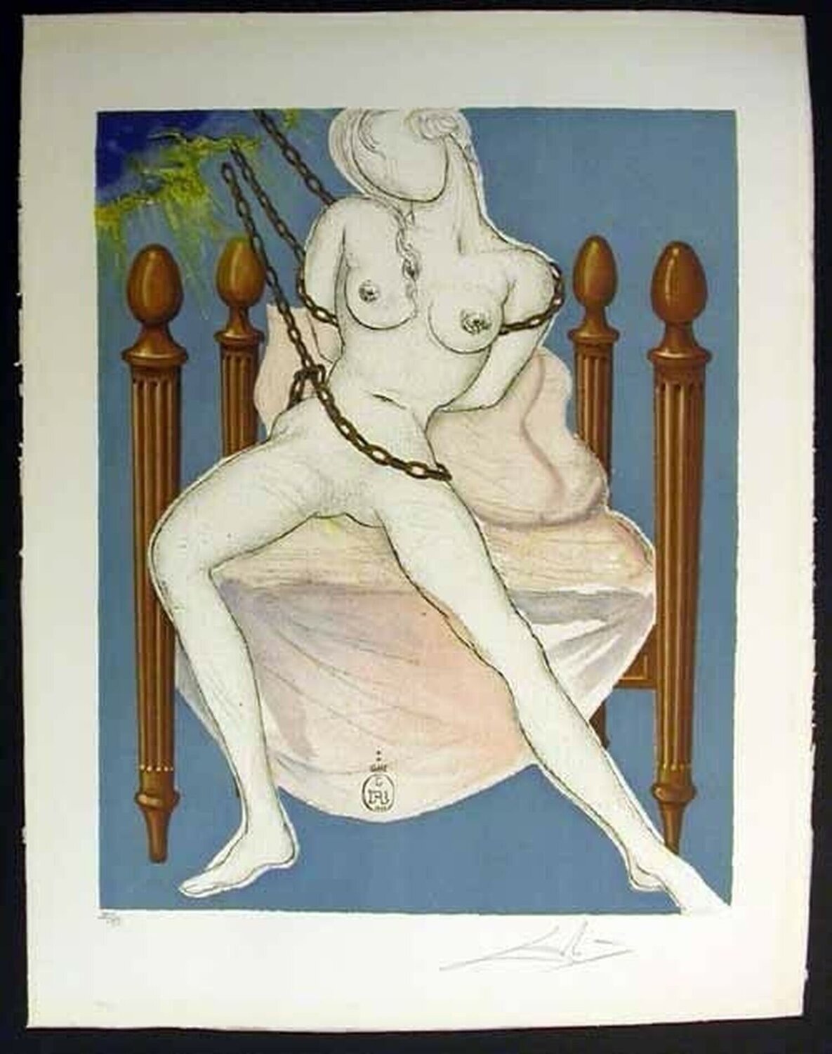 Ceciles Chastity Salvador Dalí Print for sale