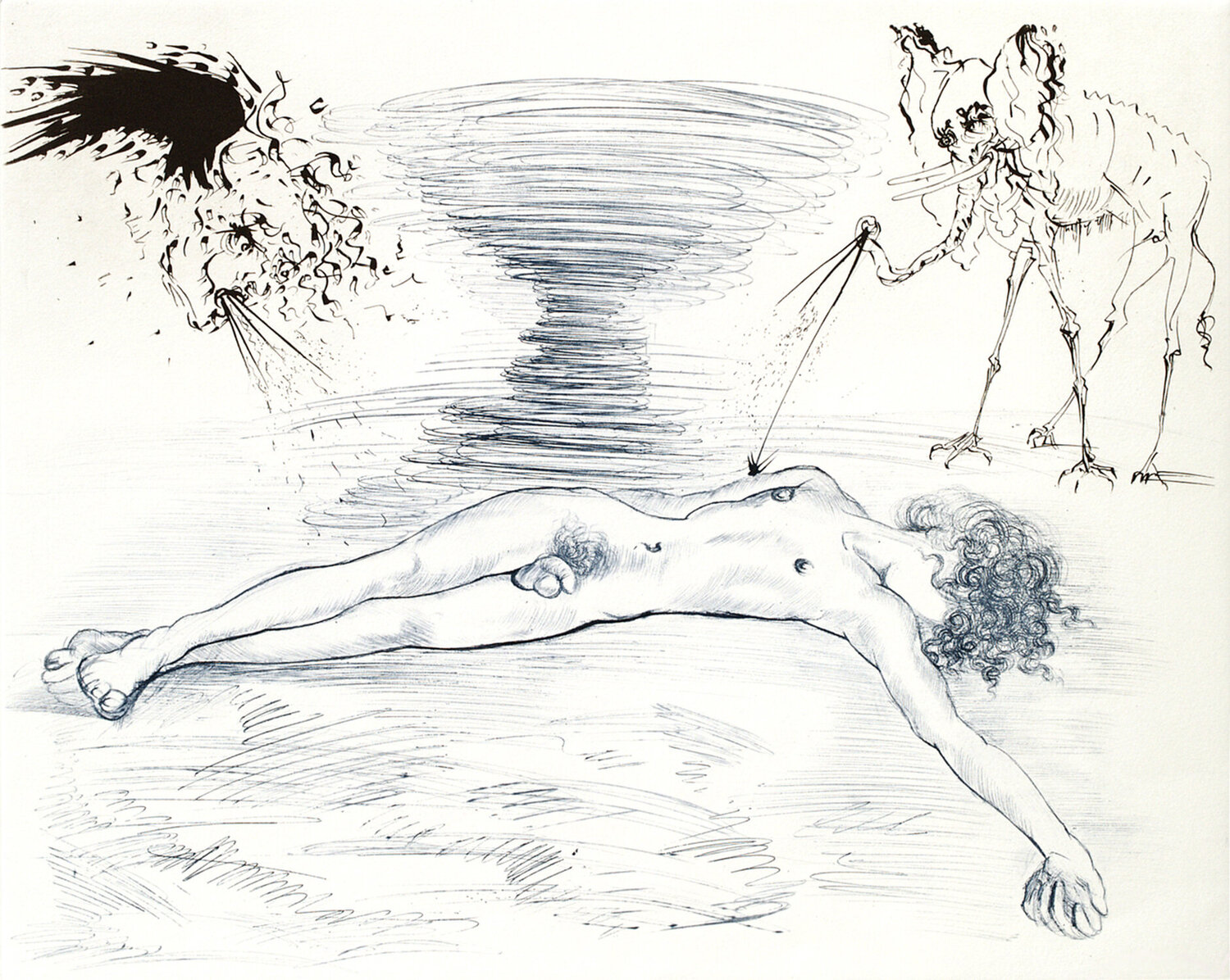 Hypnos Salvador Dalí Print for sale