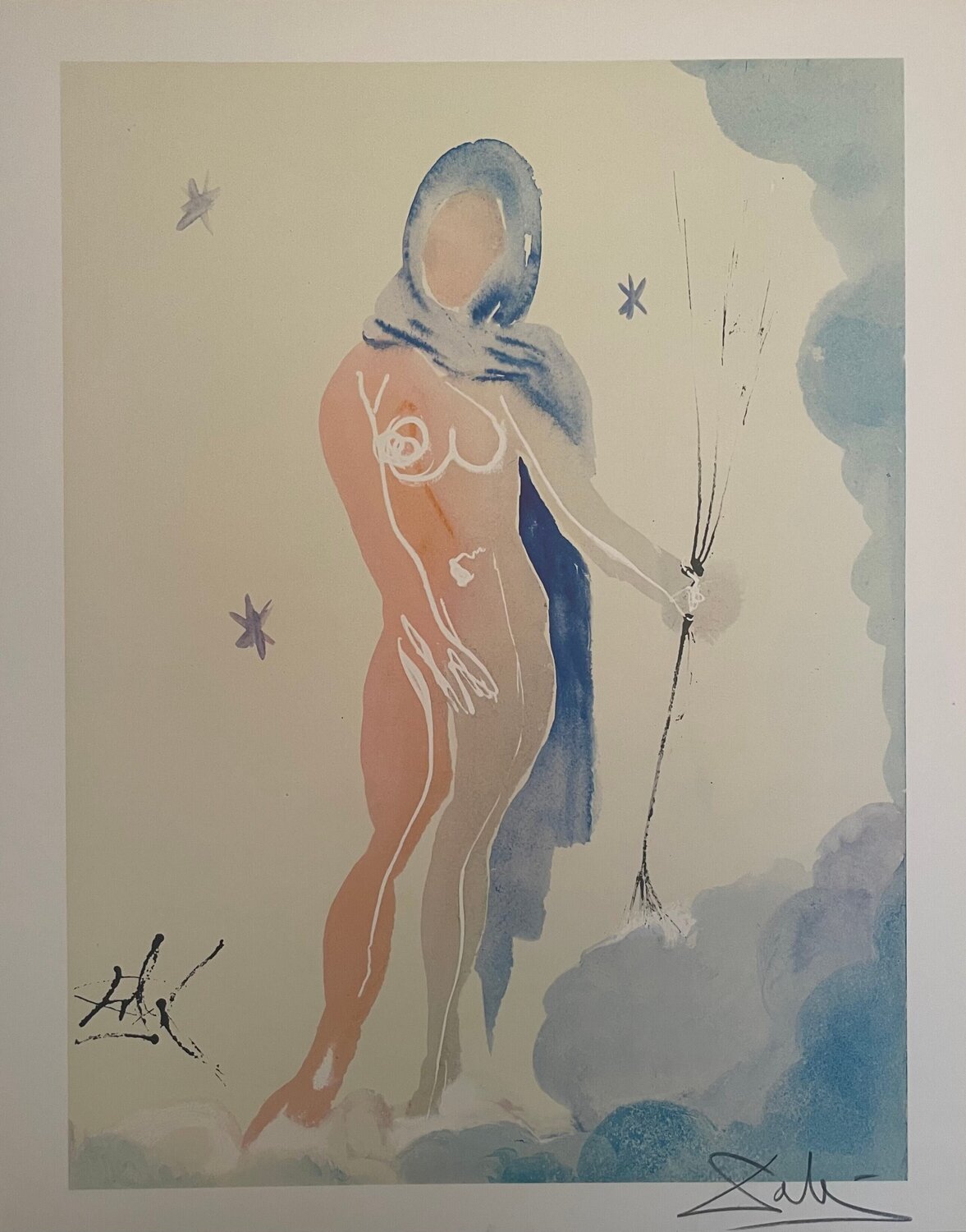 Virgo Salvador Dalí Print for sale