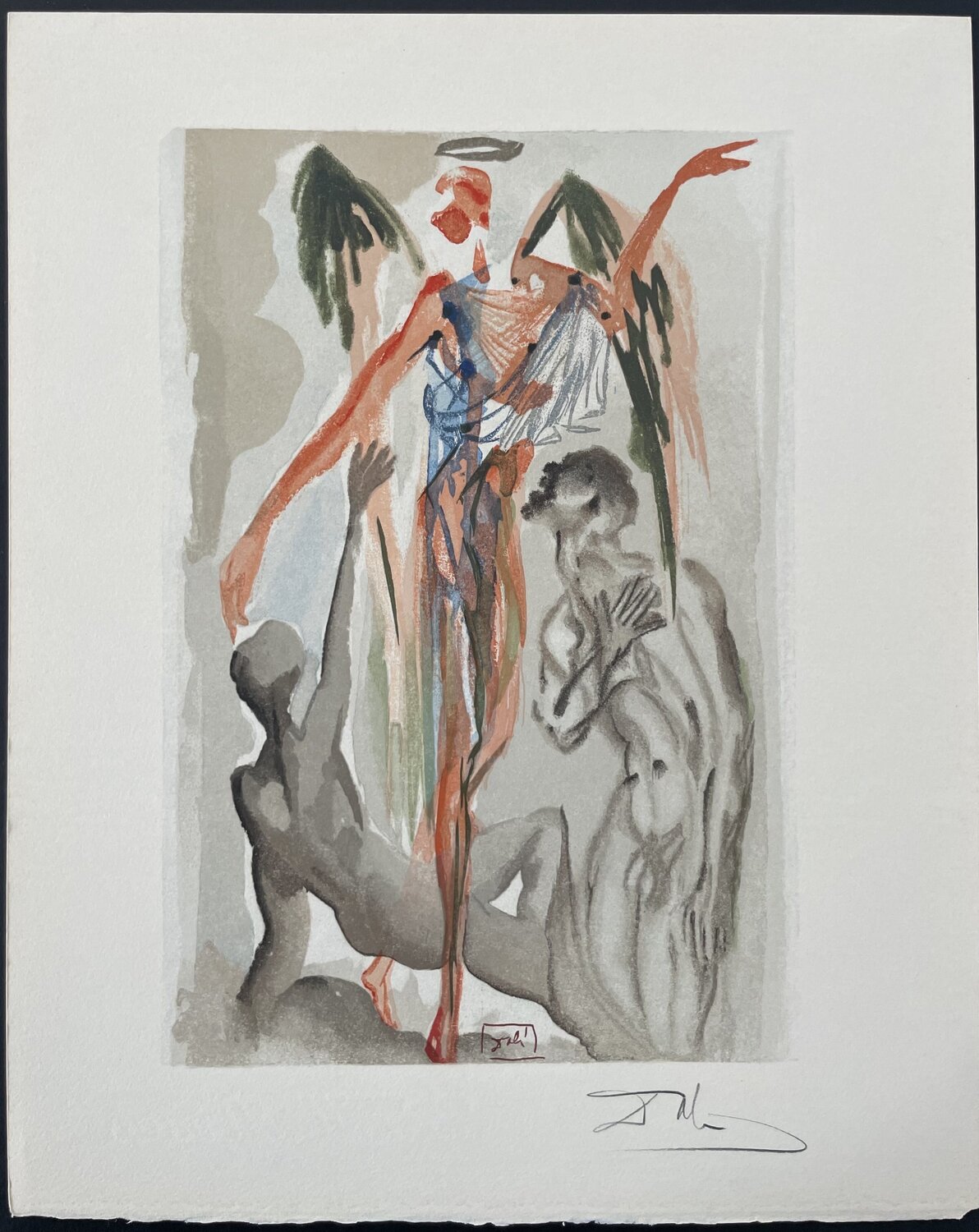 Divine Comedie Purgatory Canto 32 Salvador Dalí Druck zu verkaufen