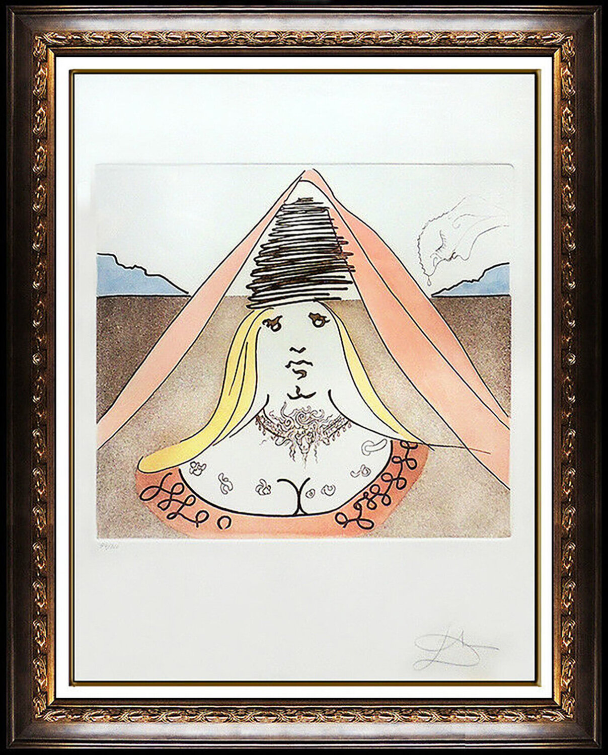 Lady Dulcinea Salvador Dalí Print for sale