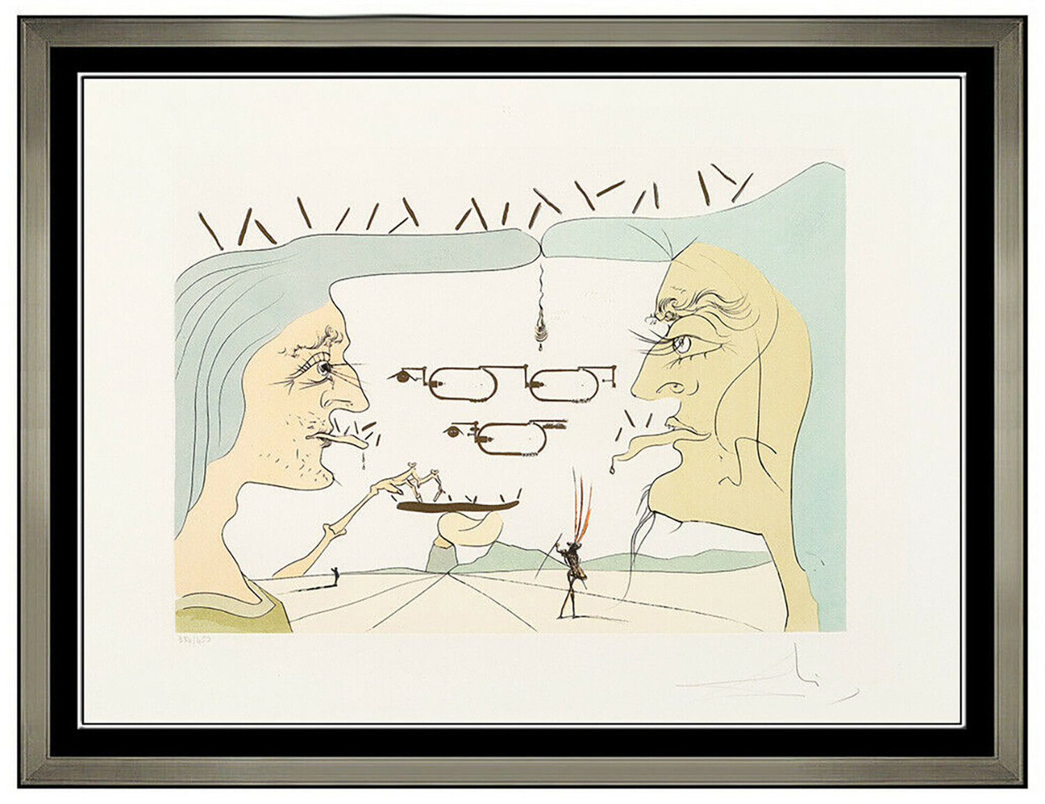 Le Telegraphe Salvador Dalí Afdruk te koop