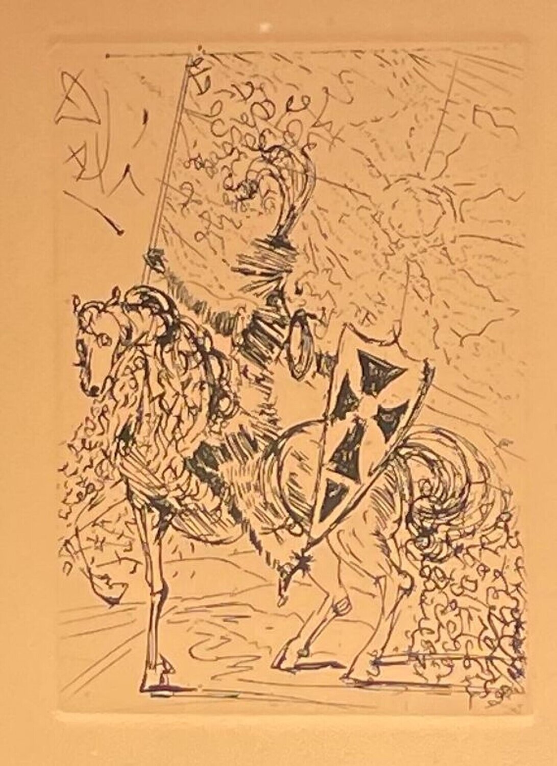 El Cid Salvador Dalí Print for sale