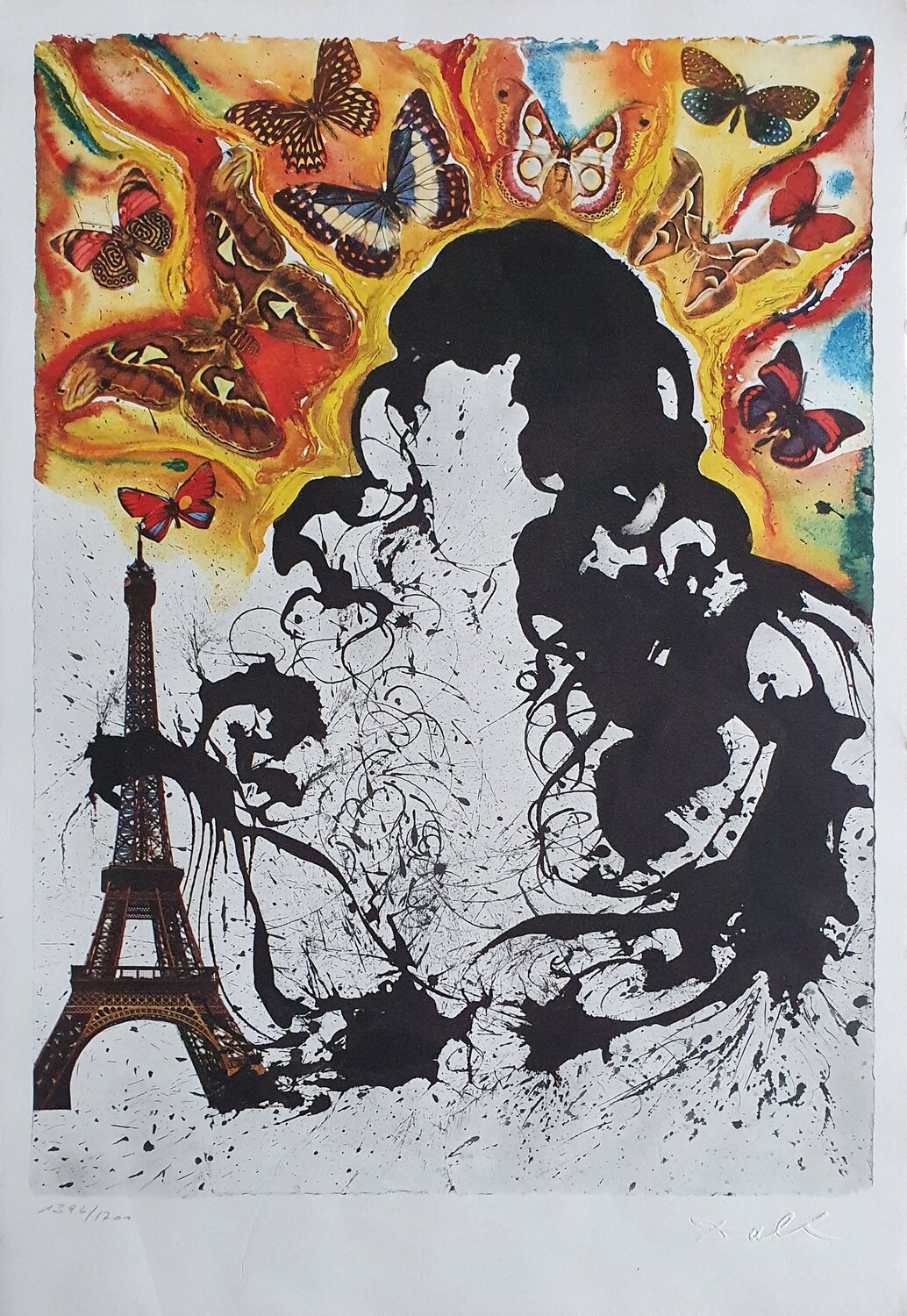 Paris Salvador Dalí Print for sale