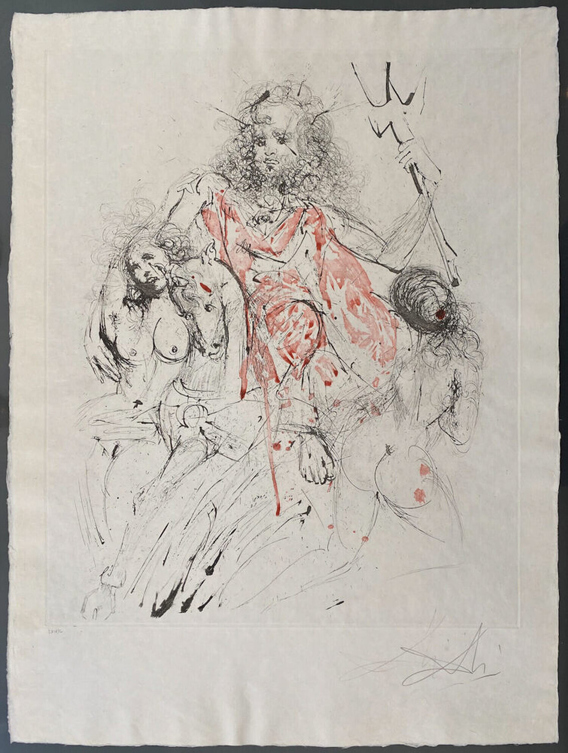 Neptune Salvador Dalí Print for sale
