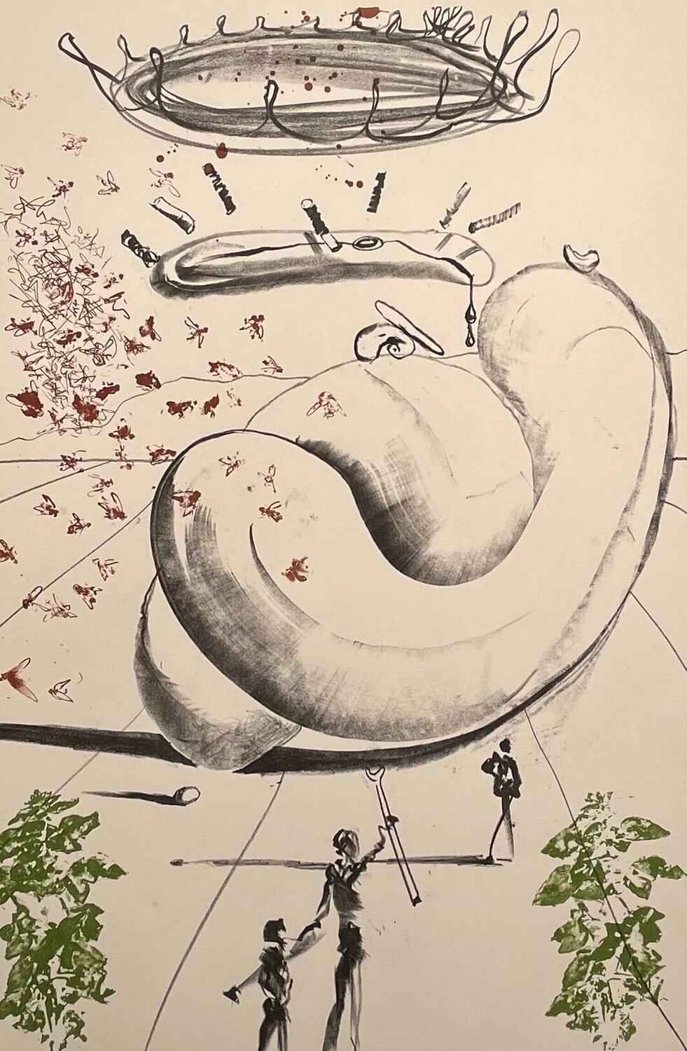 Moscas Salvador Dalí Afdruk te koop