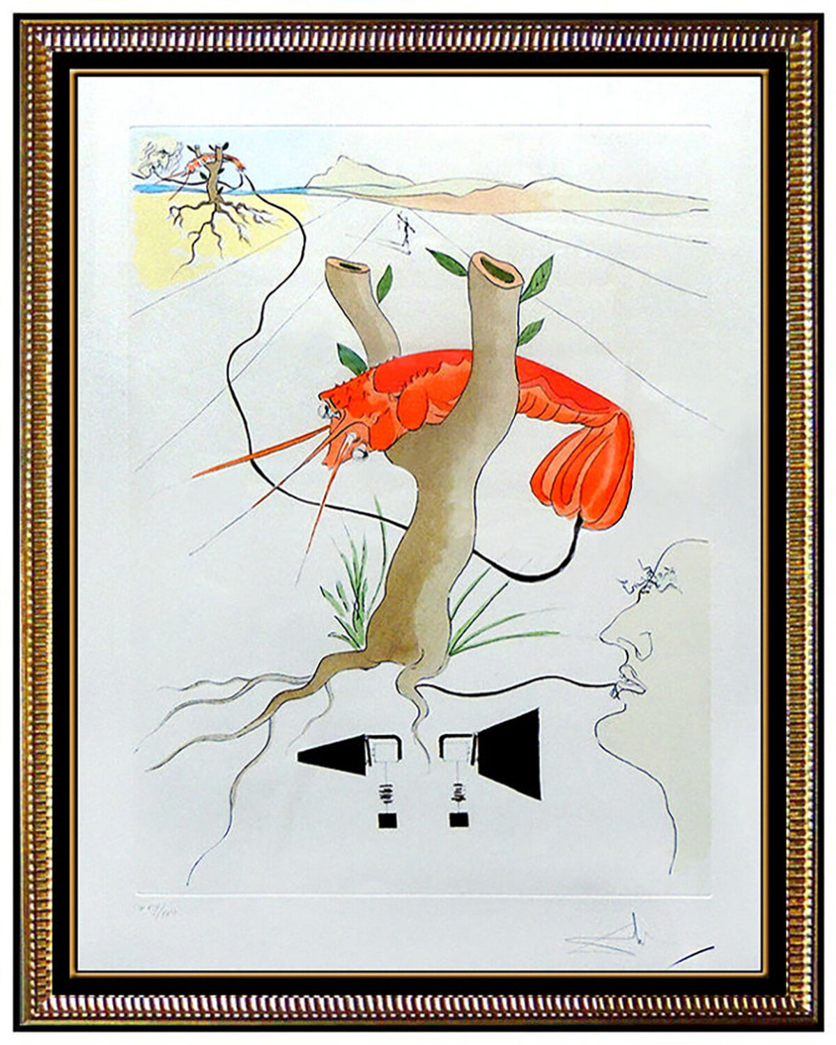 Le Telephone Salvador Dalí Afdruk te koop