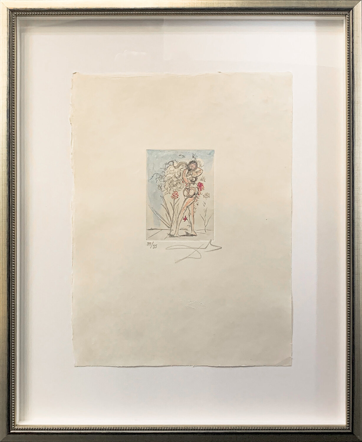 Petit Nu Apollinaire III Salvador Dalí Werk auf Papier zu verkaufen