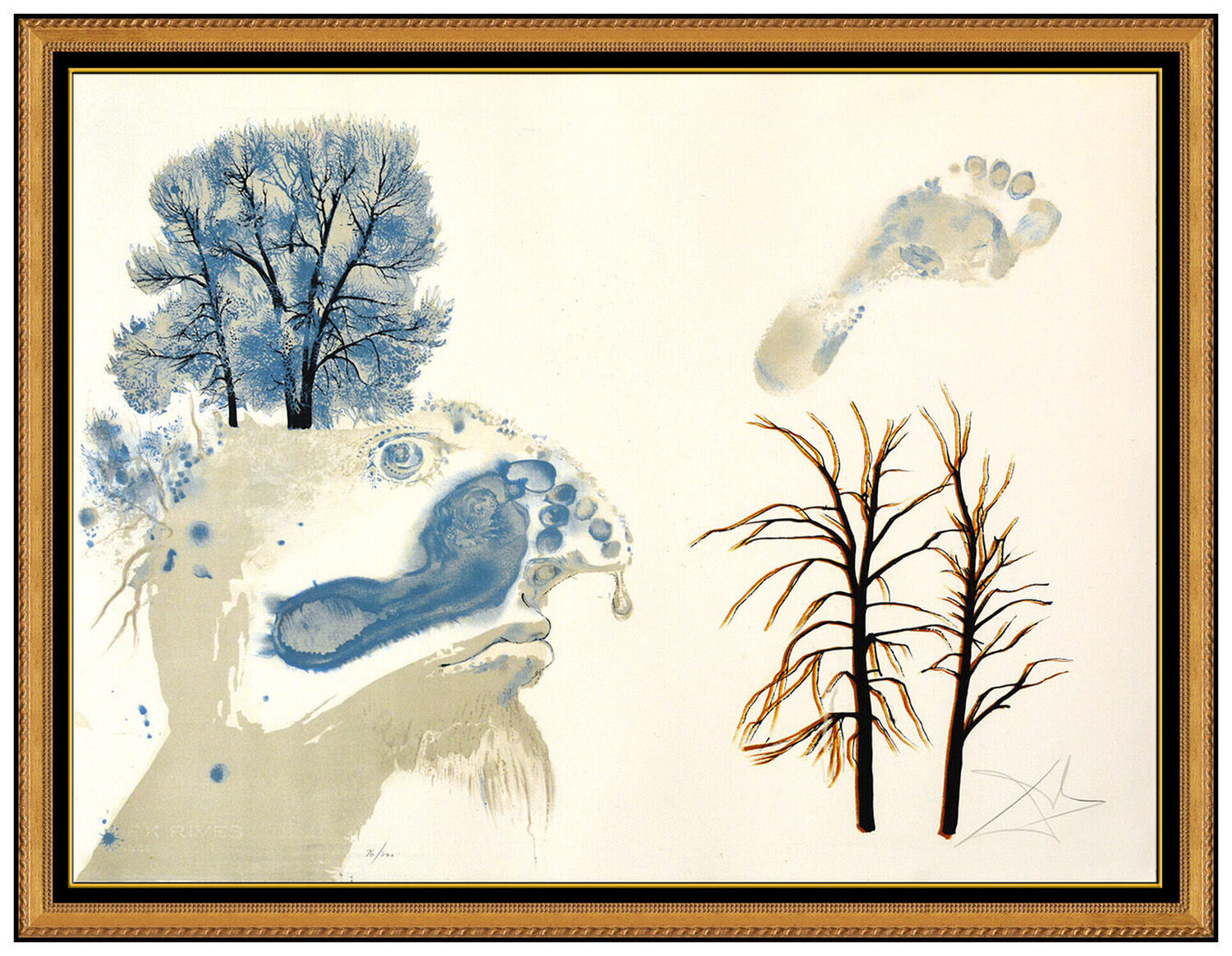 Winter Salvador Dalí Print for sale