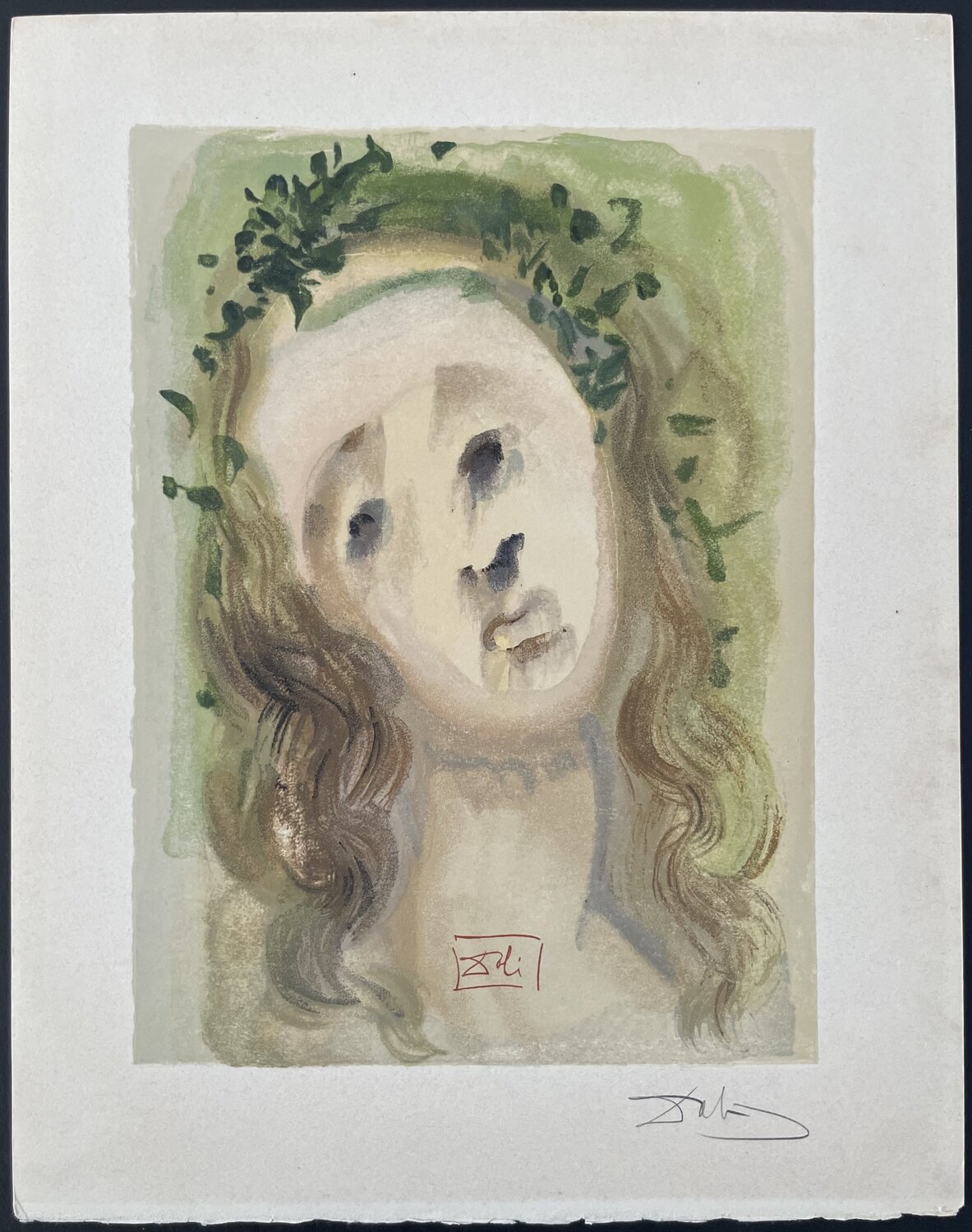 Divine Comedie Purgatory Canto 10-1 Salvador Dalí Druck zu verkaufen