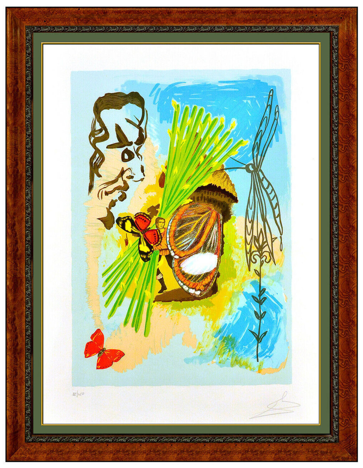 The Overseer Salvador Dalí Stampa in vendita