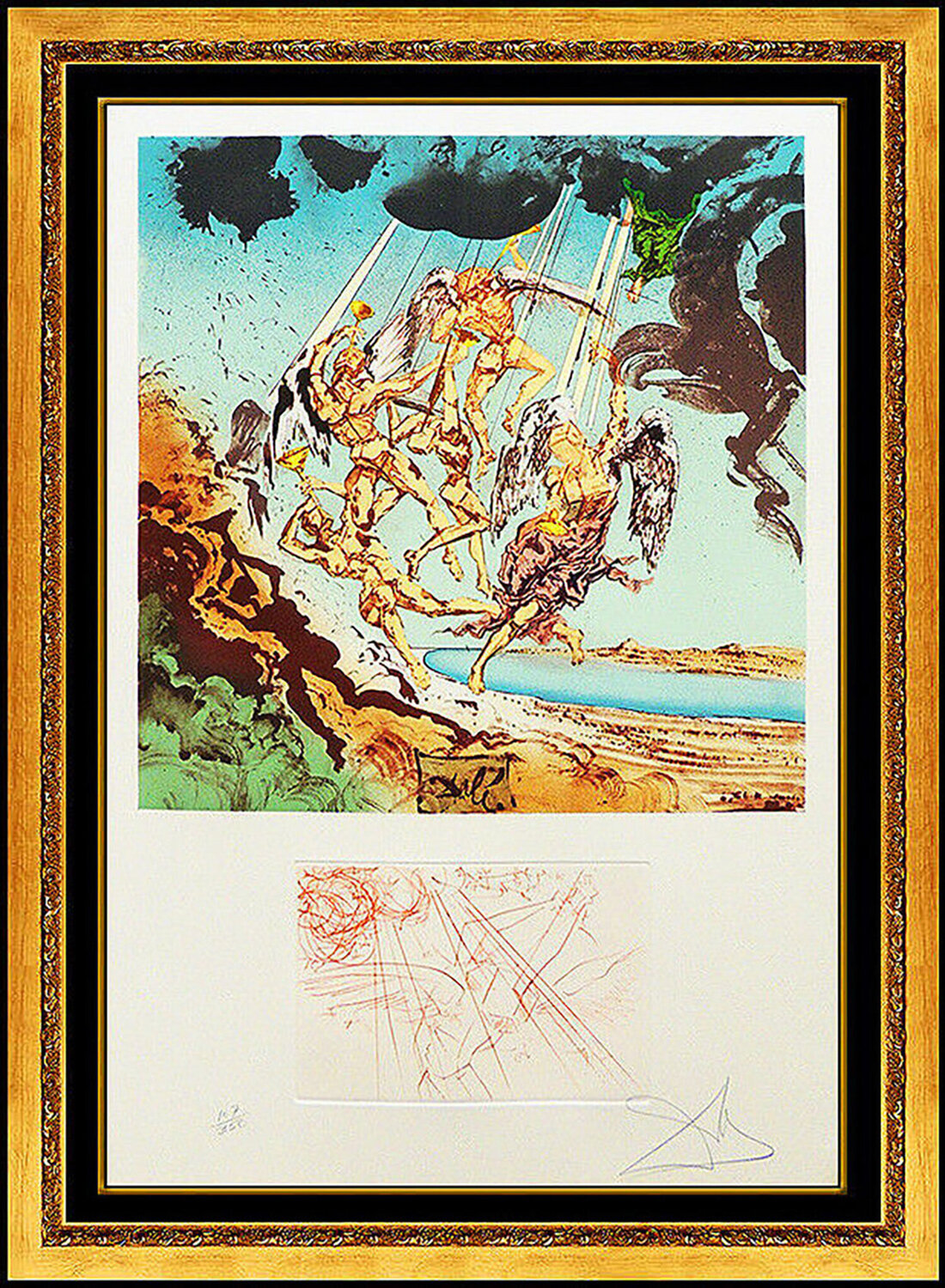 Return of Ulysses Salvador Dalí Stampa in vendita