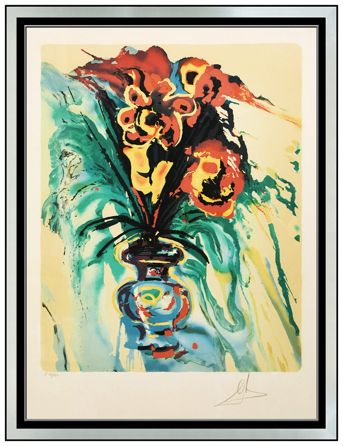 Gala's Bouquet Salvador Dalí Druck zu verkaufen
