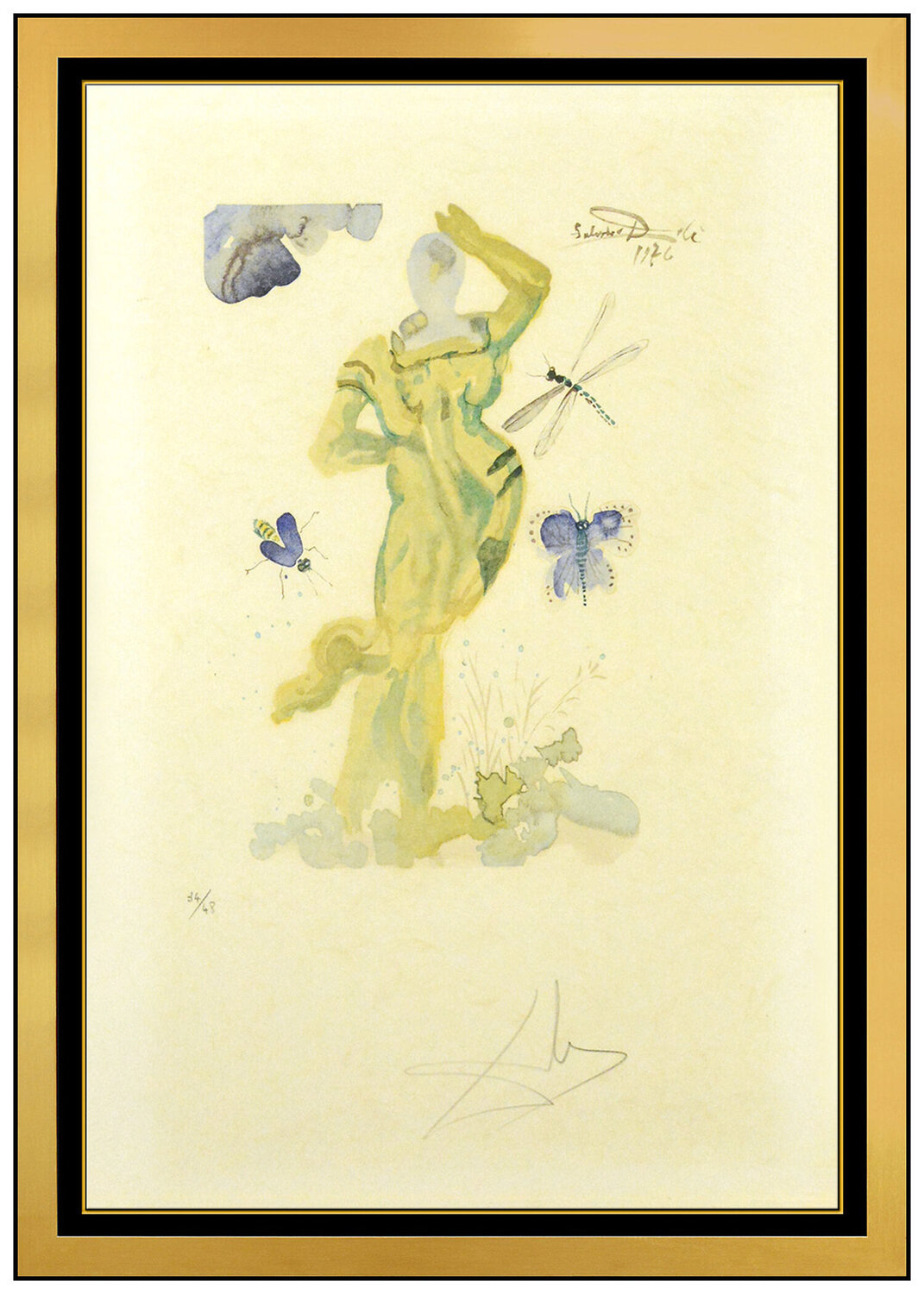 Erato Salvador Dalí Print for sale