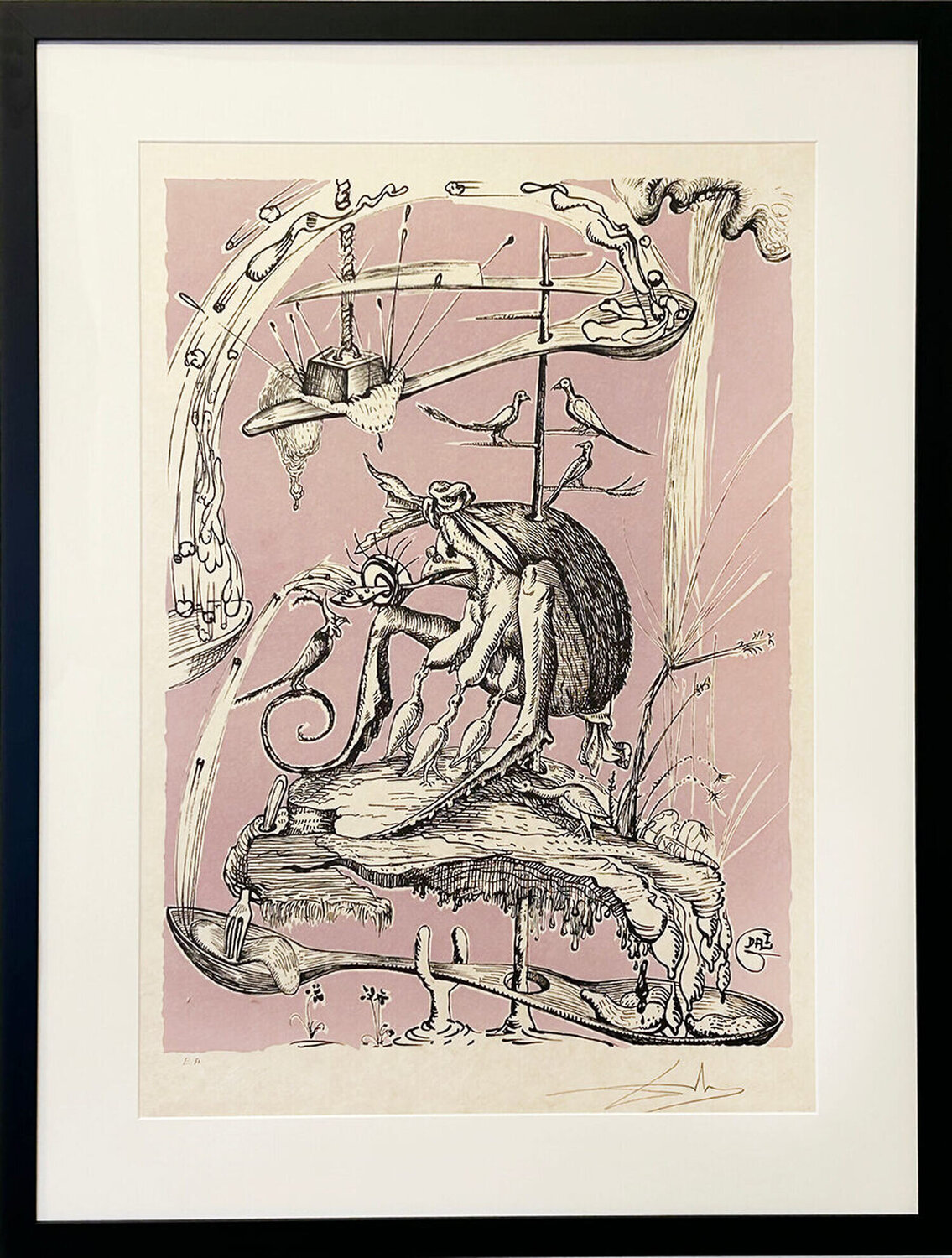 Untitled 13 (Les Songes) Salvador Dalí Druck zu verkaufen