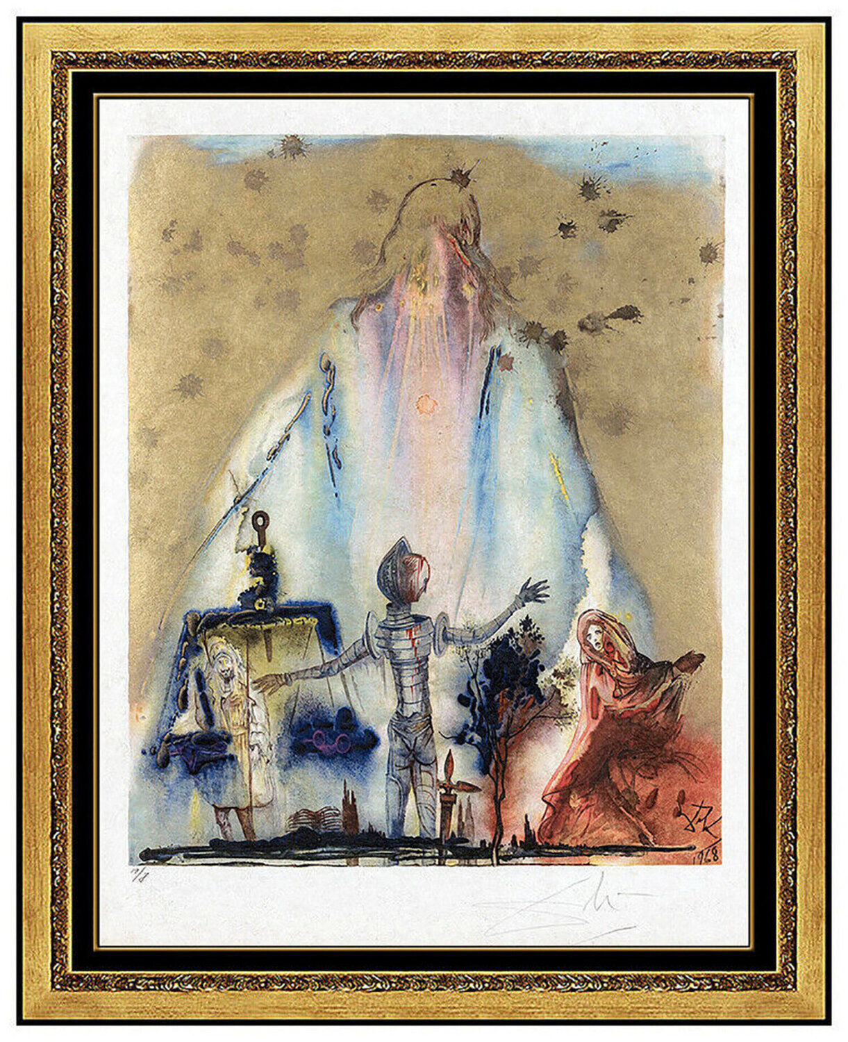 Tancred's Choice Salvador Dalí Stampa in vendita