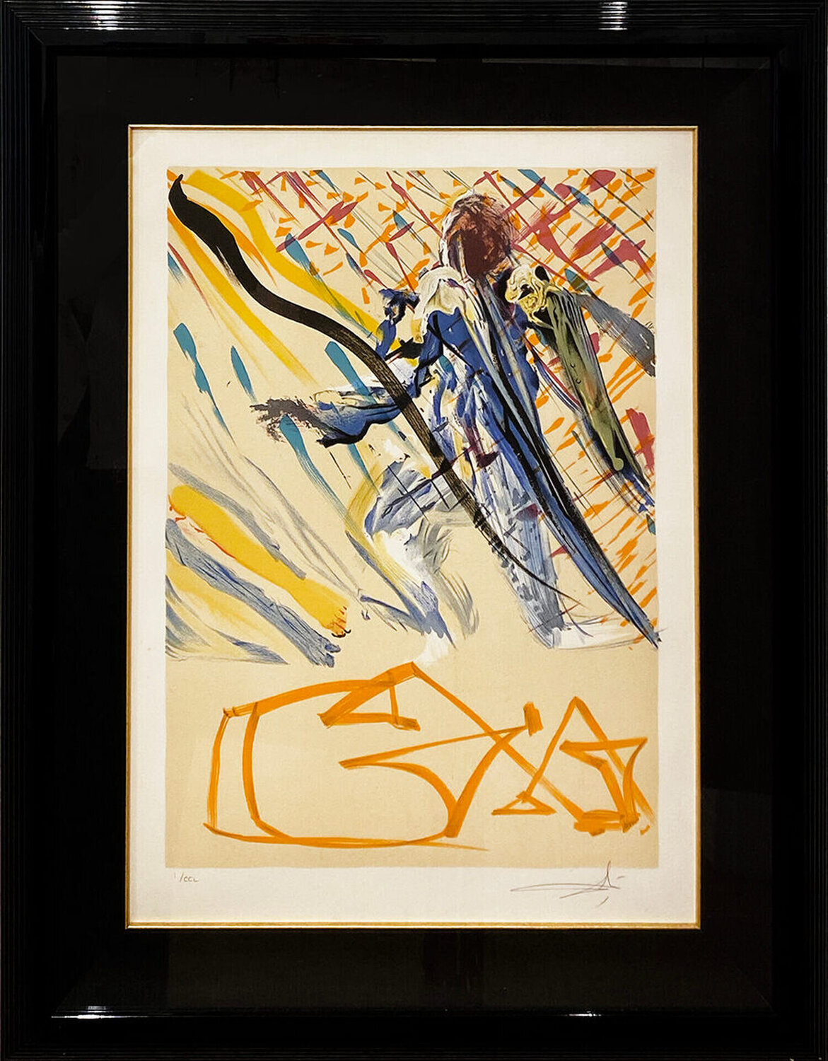 Angels in Flight: The Divine World Salvador Dalí Druck zu verkaufen