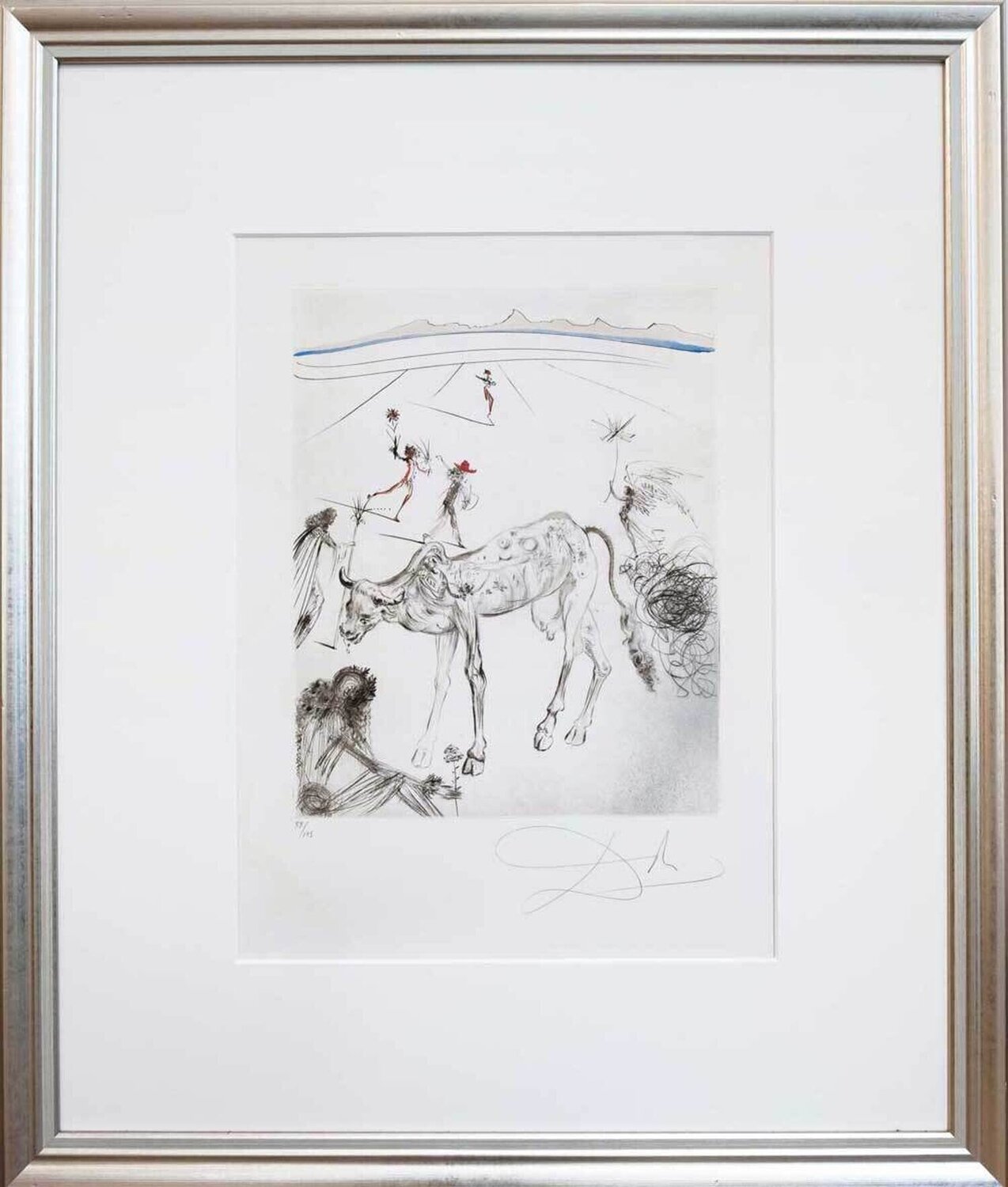 Die heilige Kuh Salvador Dalí Stampa in vendita