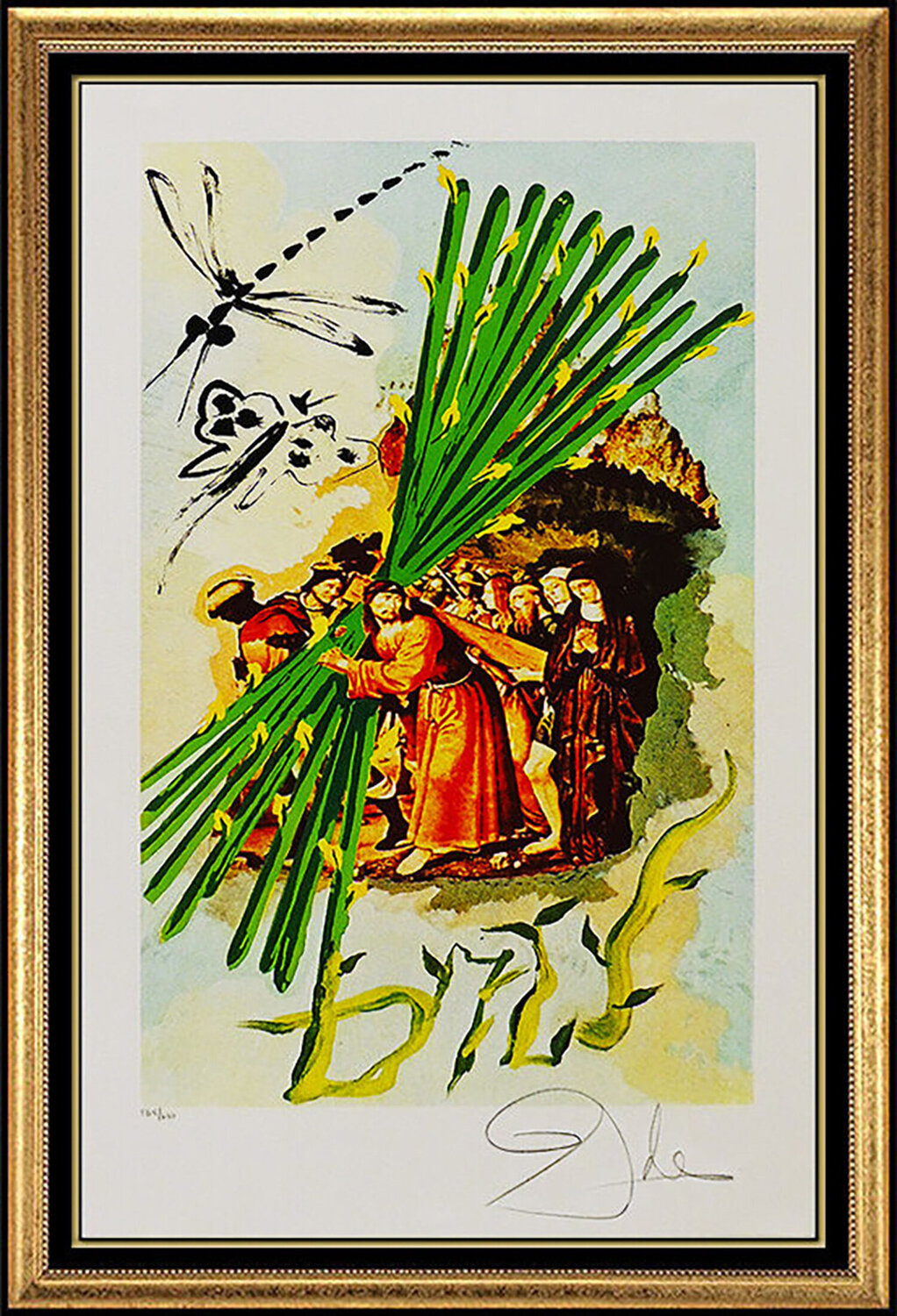 Ten Of Staves Salvador Dalí Druck zu verkaufen