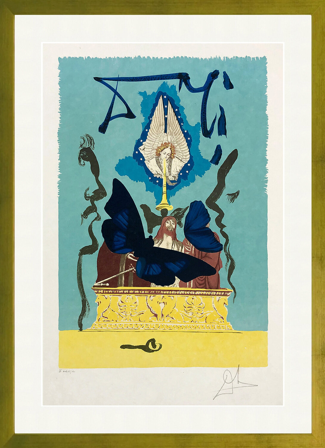THE RESURRECTION Salvador Dalí Stampa in vendita